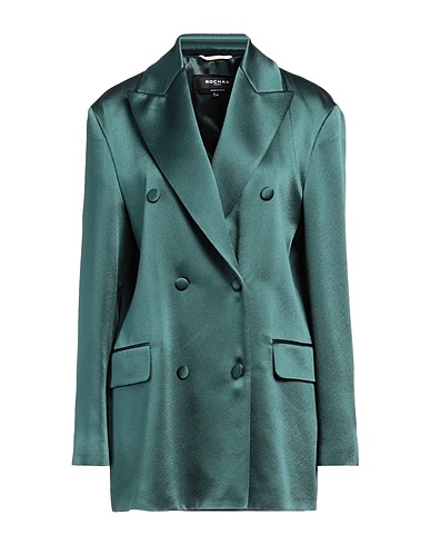 ROCHAS Blazer Dark green 54% Acetate, 46% Rayon