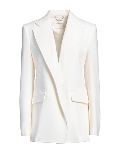 CHLOÉ Blazer White 68% Virgin Wool, 26% Wool, 6% Cashmere
