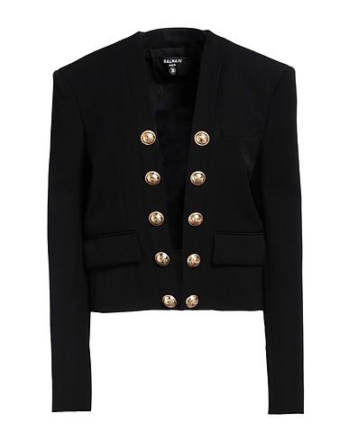 BALMAIN Jacket Black 100% Wool