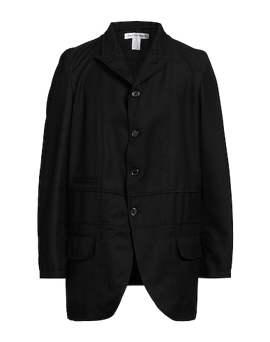 COMME des GARÇONS SHIRT Veste Noir 55% Polyester, 45% Laine