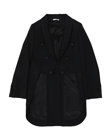 DOLCE&GABBANA Blazer Black 95% Virgin Wool, 3% Silk, 2% Polyester
