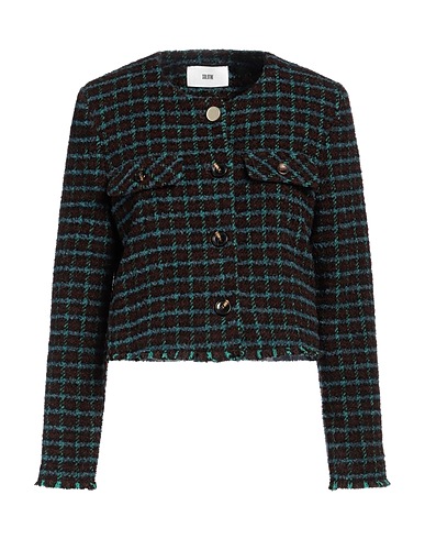 SOLOTRE Jacket Chocolate brown 37% Wool, 29% Polyester, 13% Virgin Wool, 13% Alpaca wool, 8% Other Fibres