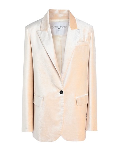 FORTE_FORTE Giacca Beige 58% Cotone, 42% Viscosa