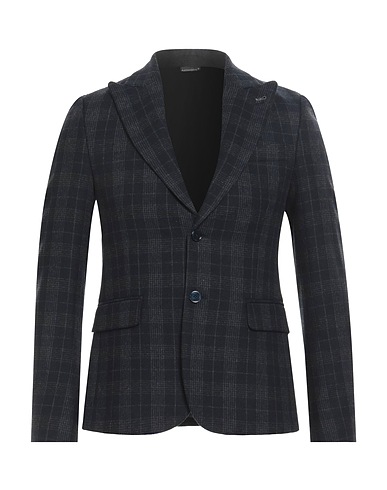 GREY DANIELE ALESSANDRINI Blazers Nachtblau 60% Wolle, 35% Polyester, 5% Polyamid