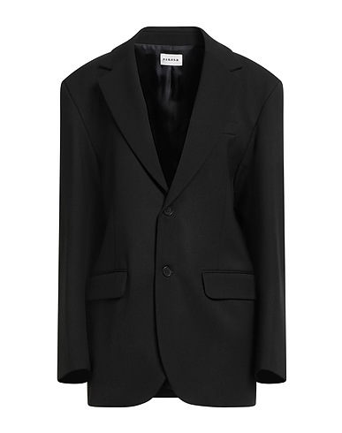P.A.R.O.S.H. Blazer Black 97% Virgin Wool, 3% Elastane