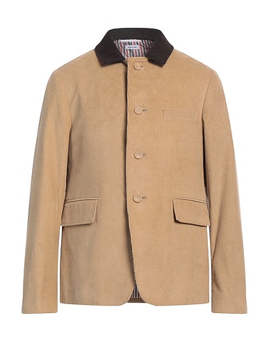 THOM BROWNE Jacket Camel 100% Cotton