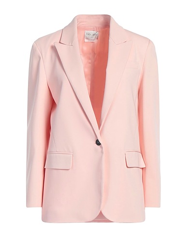 FORTE_FORTE Giacca Rosa chiaro 79% Viscosa, 18% Lana Vergine, 3% Elastan
