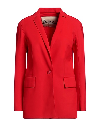 HERNO Blazer Red 72% Polyamide, 28% Elastane