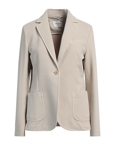 CIRCOLO 1901 Blazer Beige 95% Cotton, 5% Elastane