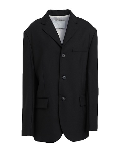 TELA Blazer Black 54% Polyester, 44% Virgin Wool, 2% Elastane
