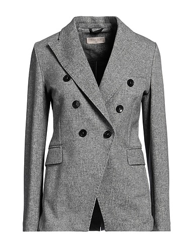 CIRCOLO 1901 Blazer Grey 95% Cotton, 5% Elastane