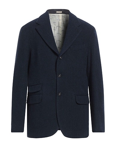 MASSIMO ALBA Blazer Midnight blue 100% Wool