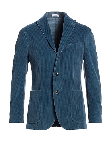 BOGLIOLI Blazer Pastel blue 100% Cotton