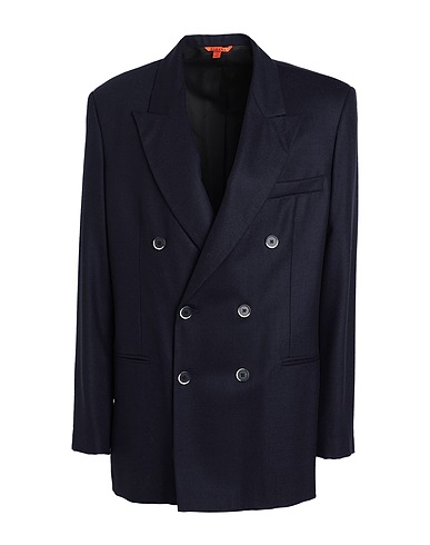 BARENA Blazer Navy blue 98% Virgin Wool, 2% Elastane