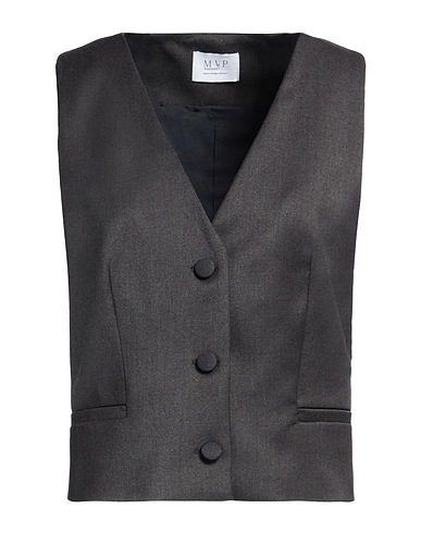 MVP WARDROBE Vest Lead 54% Polyester, 44% Wool, 2% Elastane