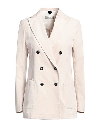 JEANJ Giacca Grigio chiaro 90% Cotone, 8% Poliestere, 2% Elastan