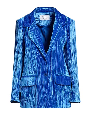 SLEEP NO MORE Blazer Azure 82% Viscose, 18% Silk