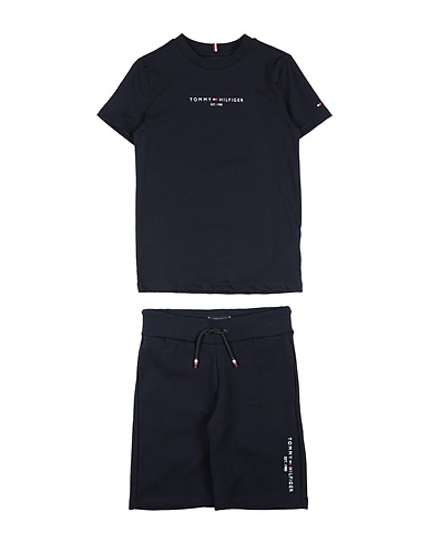TOMMY HILFIGER Completo Bambini Blu notte 100% Cotone