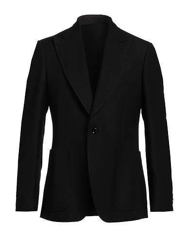 LARDINI Blazer Black 60% Viscose, 40% Wool