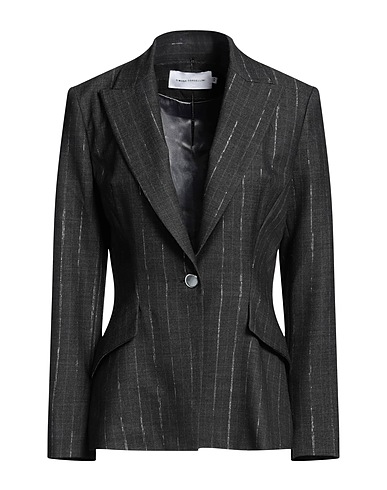 SIMONA CORSELLINI Blazer Lead 59% Polyester, 22% Viscose, 17% Wool, 2% Elastane