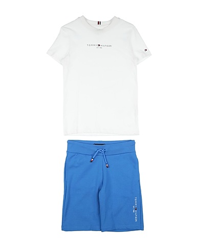 TOMMY HILFIGER Completo Bambini Azzurro 100% Cotone