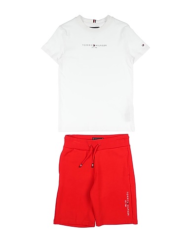 TOMMY HILFIGER Kids’ co-ord Red 100% Cotton