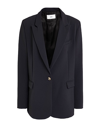 SOLOTRE Blazer Black 53% Polyester, 43% Virgin Wool, 4% Elastane, Viscose