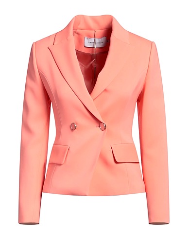 SIMONA CORSELLINI Giacca Salmone 96% Viscosa, 4% Elastan
