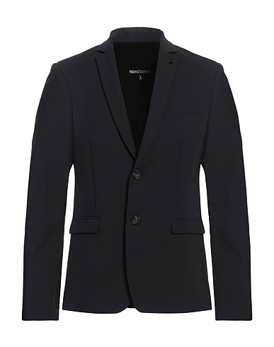 PATRIZIA PEPE Blazer Midnight blue 63% Polyester, 35% Viscose, 2% Elastane