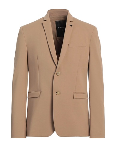 PATRIZIA PEPE Blazer Sand 63% Polyester, 35% Viscose, 2% Elastane