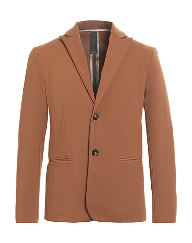 HōSIO Blazer Marrone 59% Cotone, 34% Poliammide, 7% Elastan