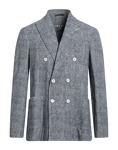 CIRCOLO 1901 Blazer Midnight blue 97% Cotton, 3% Elastane