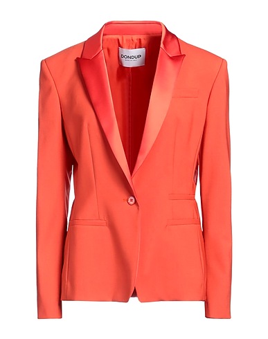 DONDUP Giacca Arancione 98% Lana Vergine, 2% Elastan, Poliestere