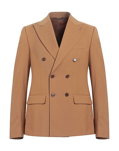 GREY DANIELE ALESSANDRINI Blazer 69% Polyester, 29% Viscose, 2% Elastane