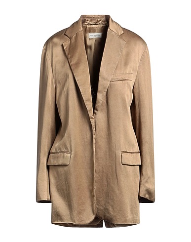 DRIES VAN NOTEN Blazer Camel 60% Cupro, 40% Cotton