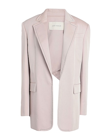 CEDRIC CHARLIER Veste 88% Coton, 11% Polyamide, 1% Élasthanne