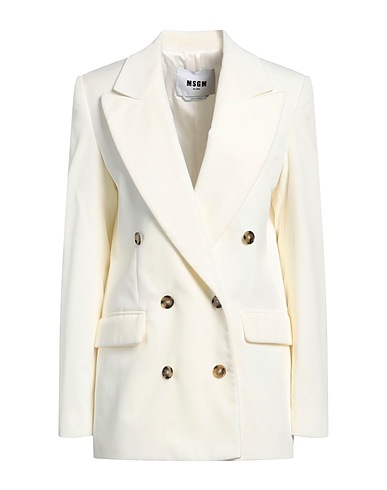 MSGM Σακάκι Off white 100% Βαμβάκι