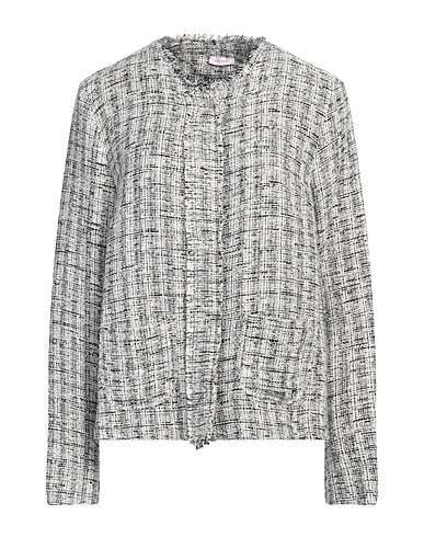 ROSSOPURO Blouson Blanc 68% Coton, 26% Viscose, 5% Acrylique, 1% Autres fibres