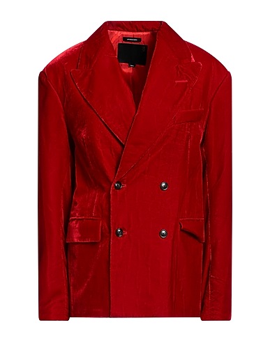 R13 Blazer Red 65% Acetate, 35% Cupro