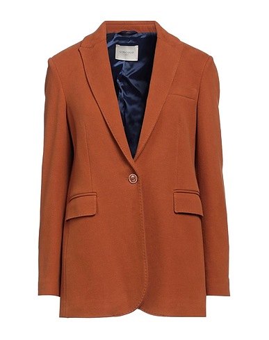 CIRCOLO 1901 Blazer Tan 95% Cotton, 5% Elastane
