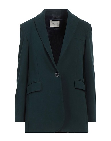 CIRCOLO 1901 Giacca Verde scuro 95% Cotone, 5% Elastan