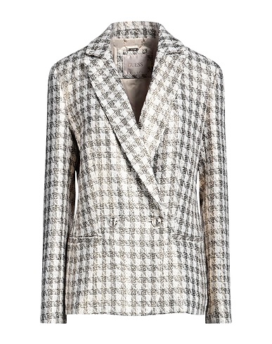 GUESS Giacca Platino 86% Poliestere, 9% Cotone, 4% Viscosa, 1% Elastan