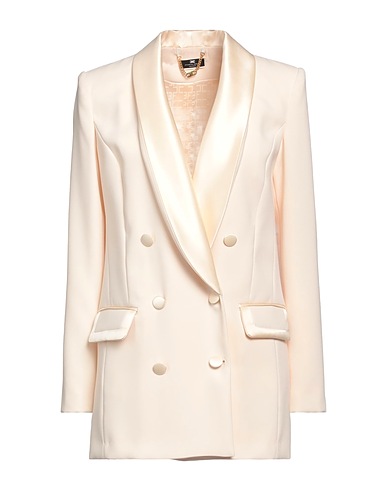ELISABETTA FRANCHI Blazer Cream 100% Polyester