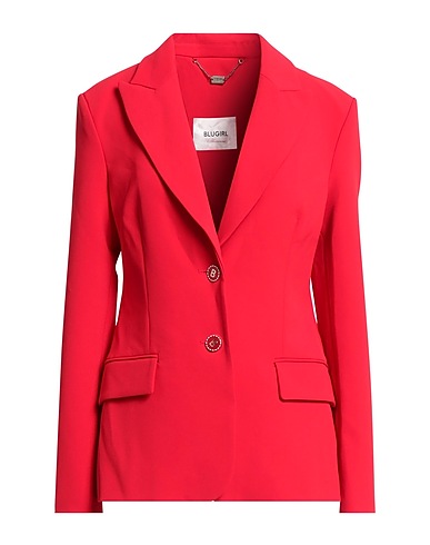 BLUGIRL Blazer Red 96% Polyester, 4% Elastane