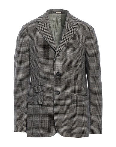 MASSIMO ALBA Blazer Military green 62% Wool, 23% Cotton, 15% Polyamide