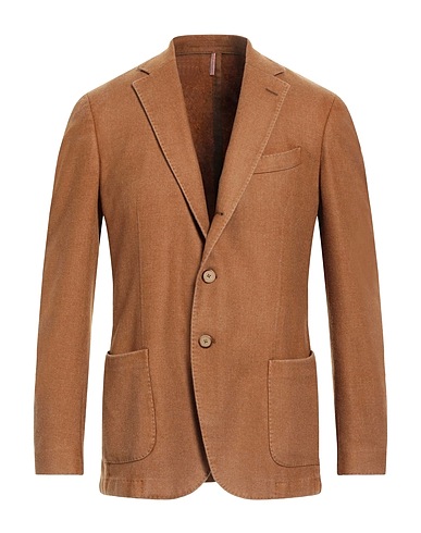 SANTANIELLO Blazer Cammello 80% Lana, 20% Poliestere