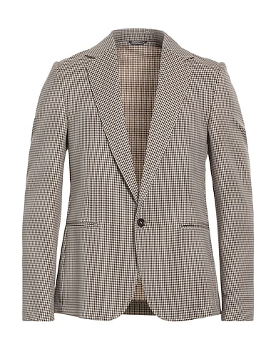 DANIELE ALESSANDRINI HOMME Blazer 80% Polyester, 18% Viscose, 2% Elastane