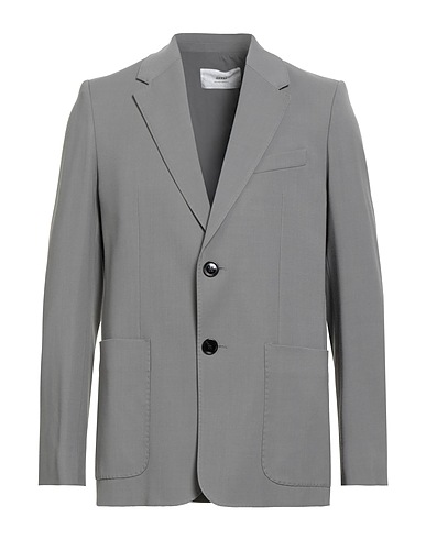 AMI ALEXANDRE MATTIUSSI Veste Gris 55% Viscose, 45% Laine vierge