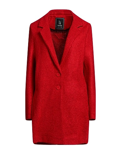 HANITA Coat Red 75% Polyester, 25% Acrylic