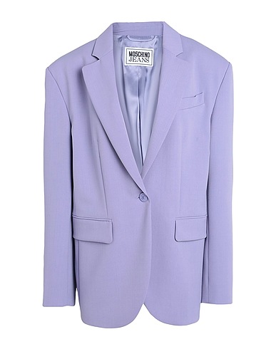 MOSCHINO JEANS Blazer LILLA 53% Polyester, 42% Virgin Wool, 5% Elastane